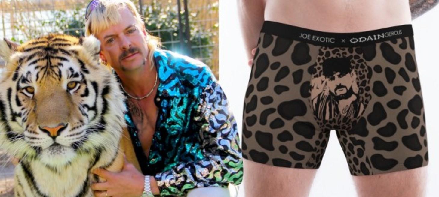Tiger King: Joe Exotic launches underwear line with face on the crotch