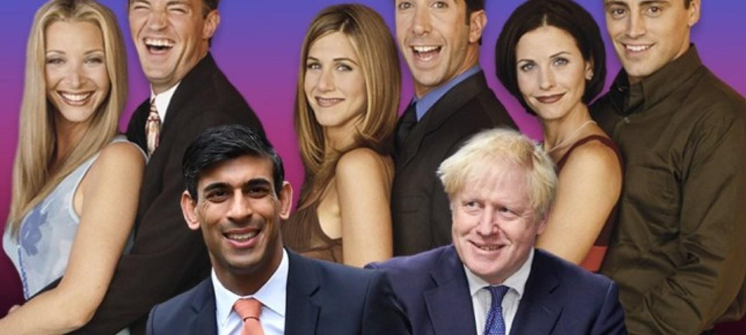 What career should the Friends gang switch to, according to UK gov?