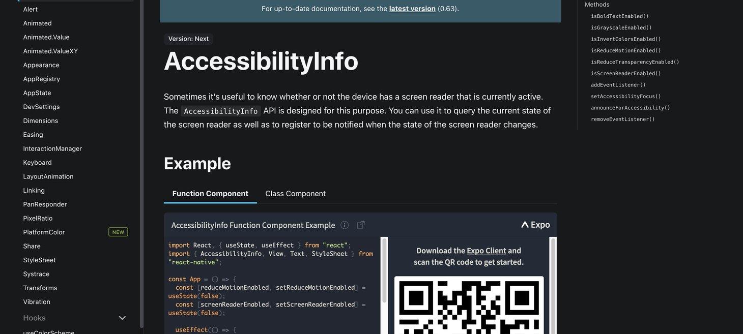 React Native docs get a refresh!