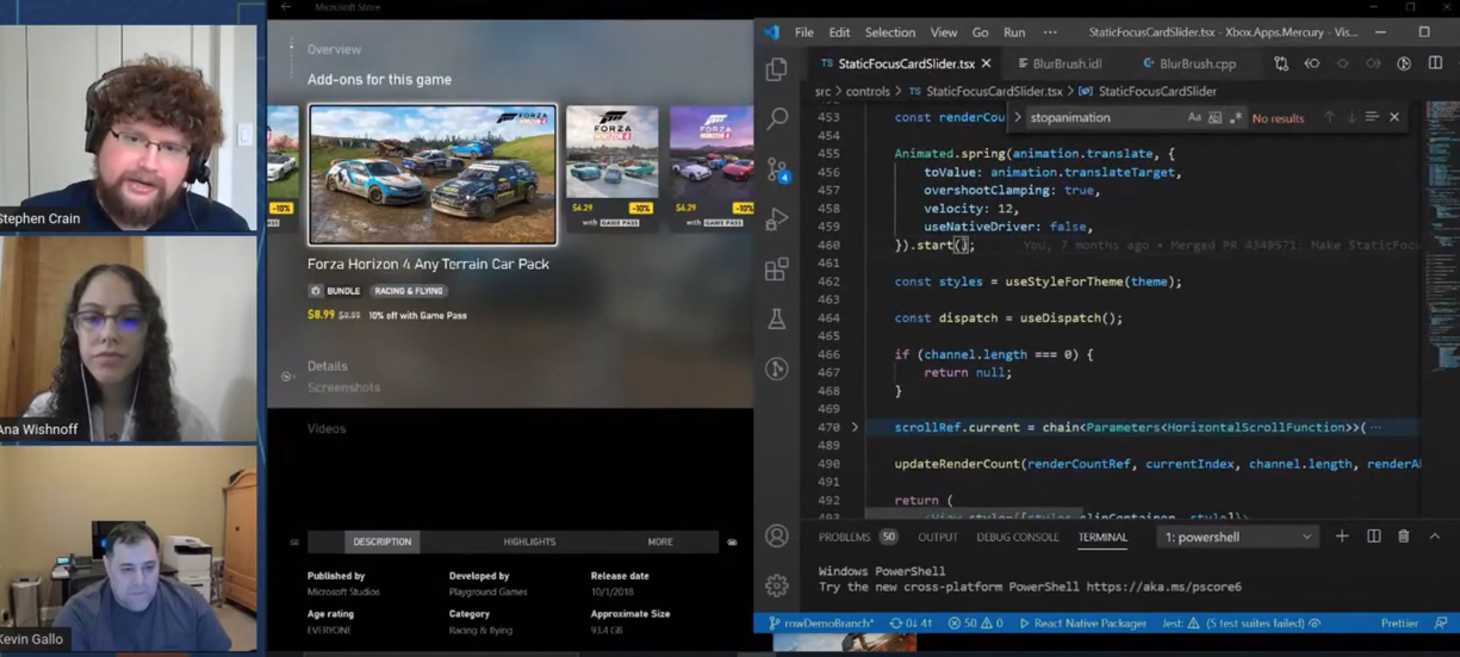 React Native for Windows update
