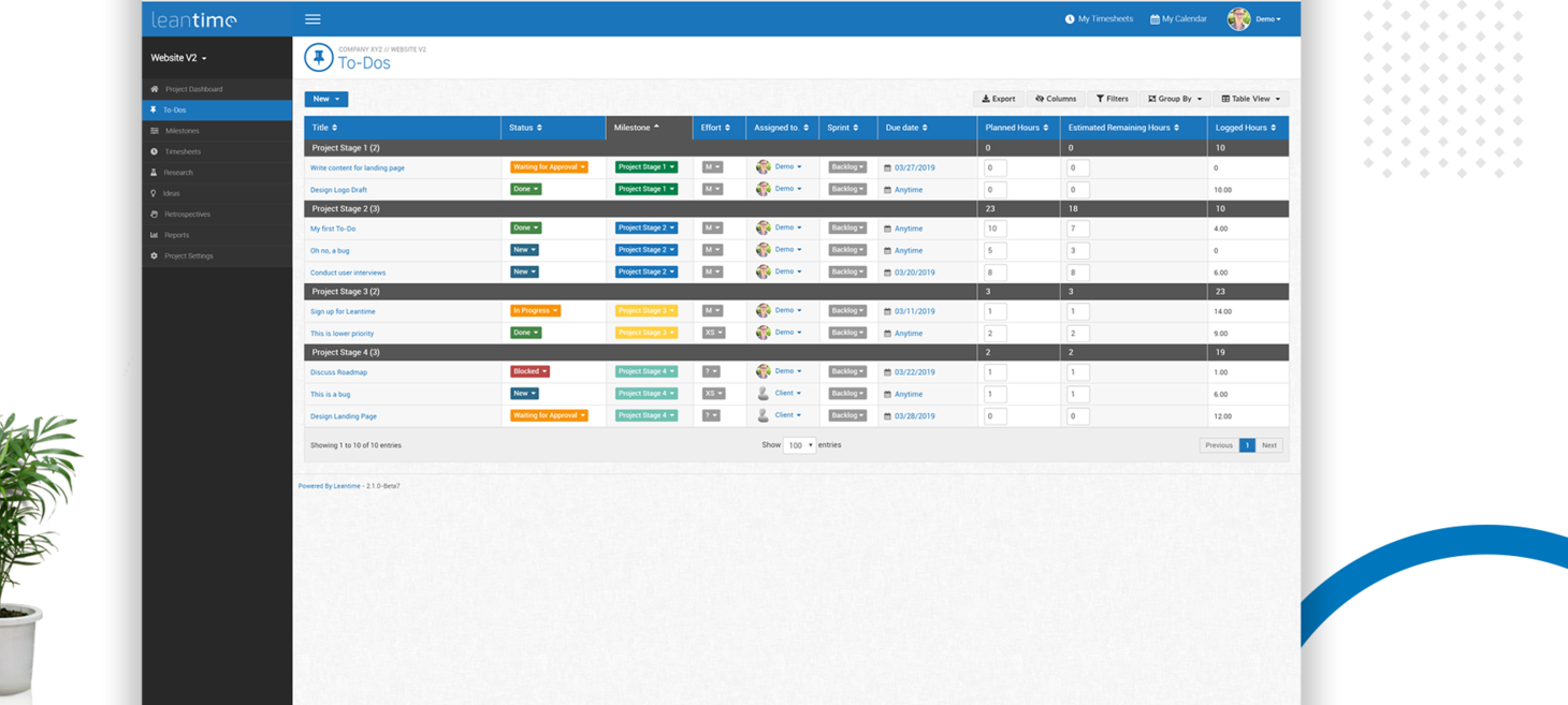 Leantime | Open Source Project Management System