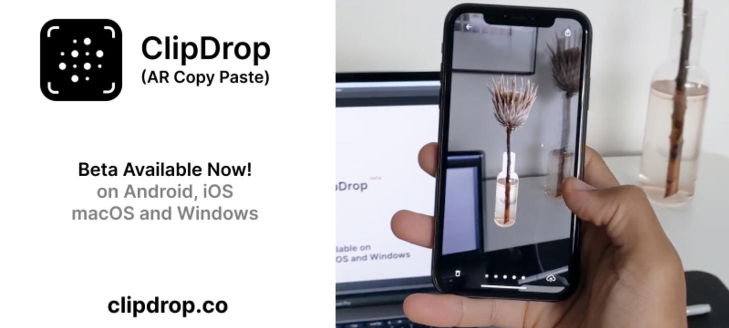 ClipDrop | AR Copy Paste