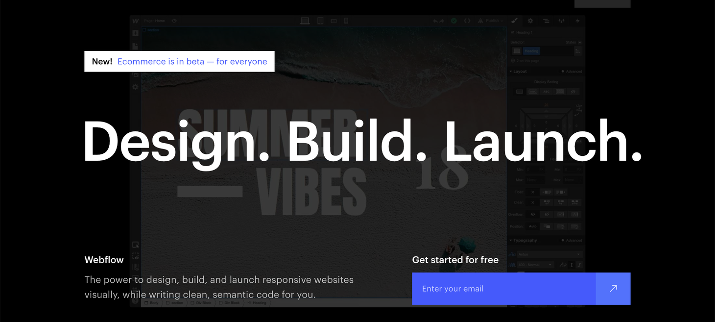 Webflow | Responsive web design tool, CMS, and hosting platform