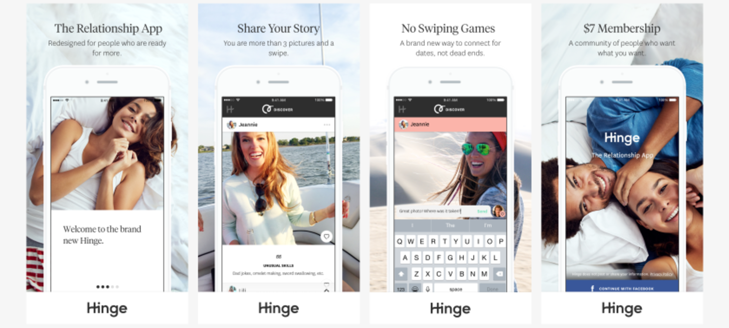 Hinge | The dating app designed to be deleted