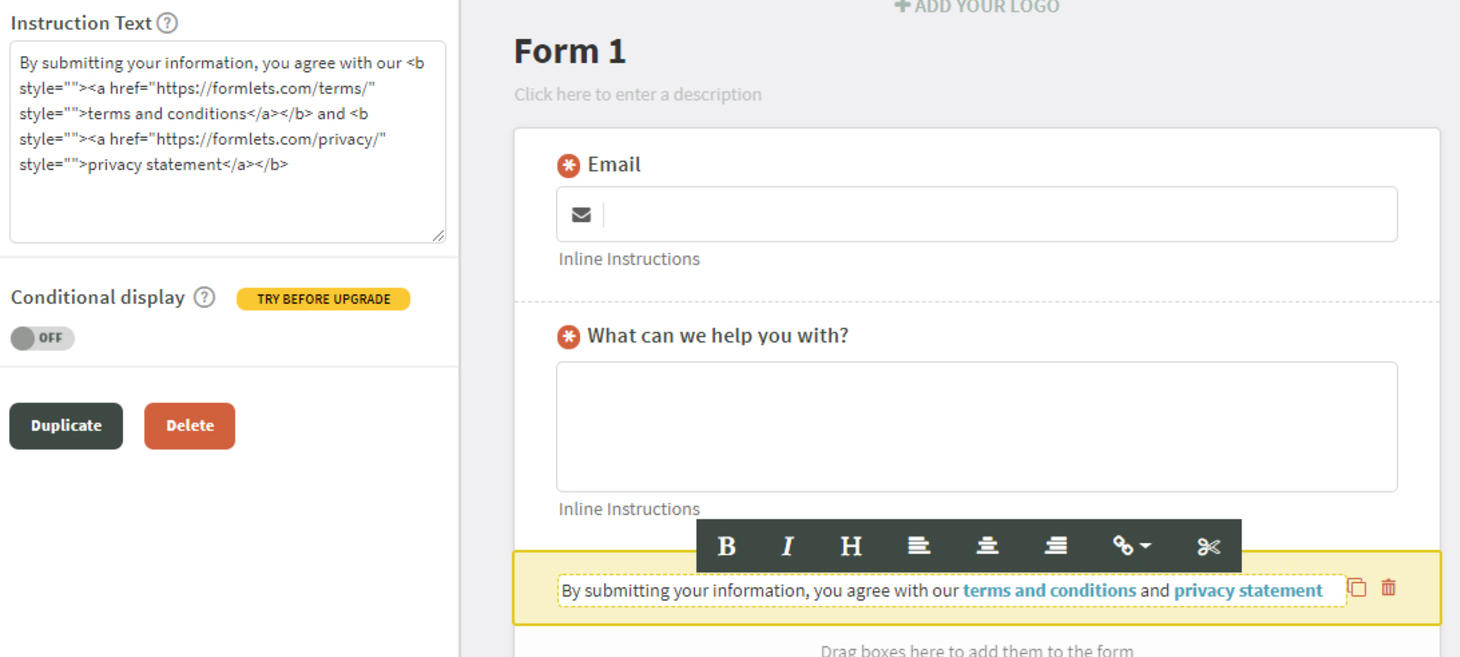 formlets | The No. 1 Form Creator