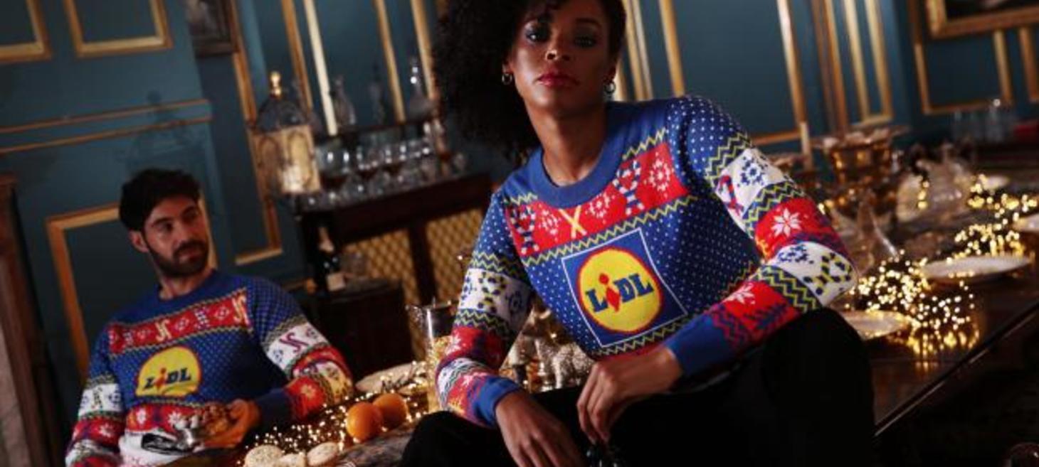 You can now get a Lidl branded Christmas jumper