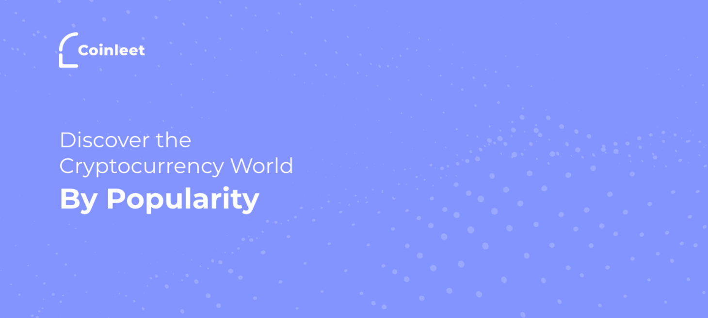 Coinleet | A New Platform Ranking Crypto by Popularity