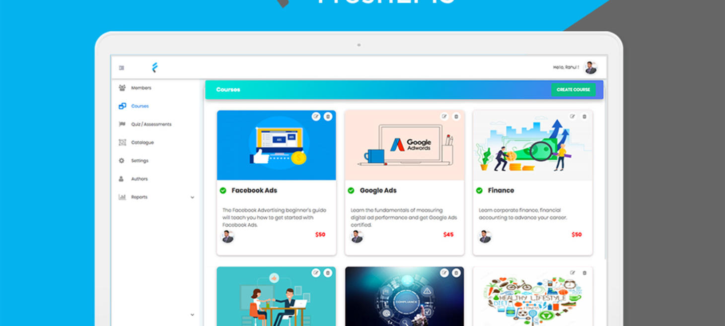 FreshLMS | Learning experience building platform