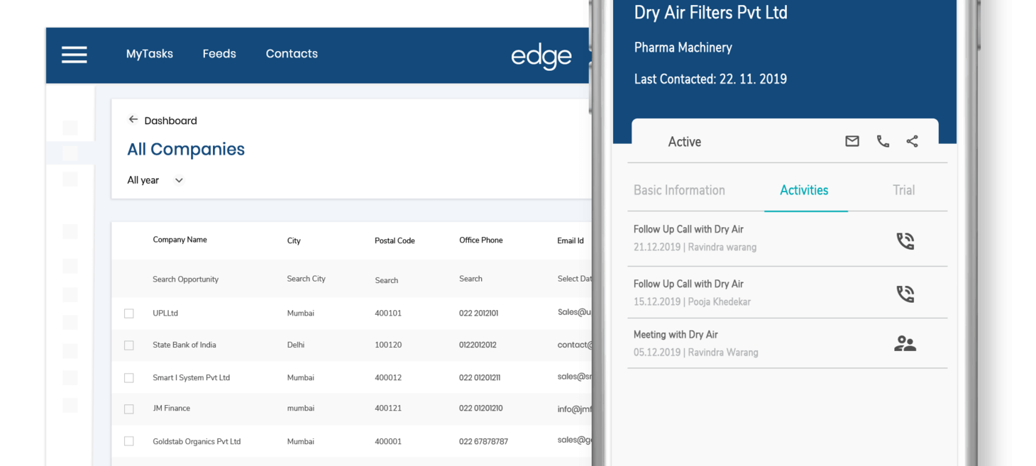 edge CRM | Simple yet Powerful CRM Software