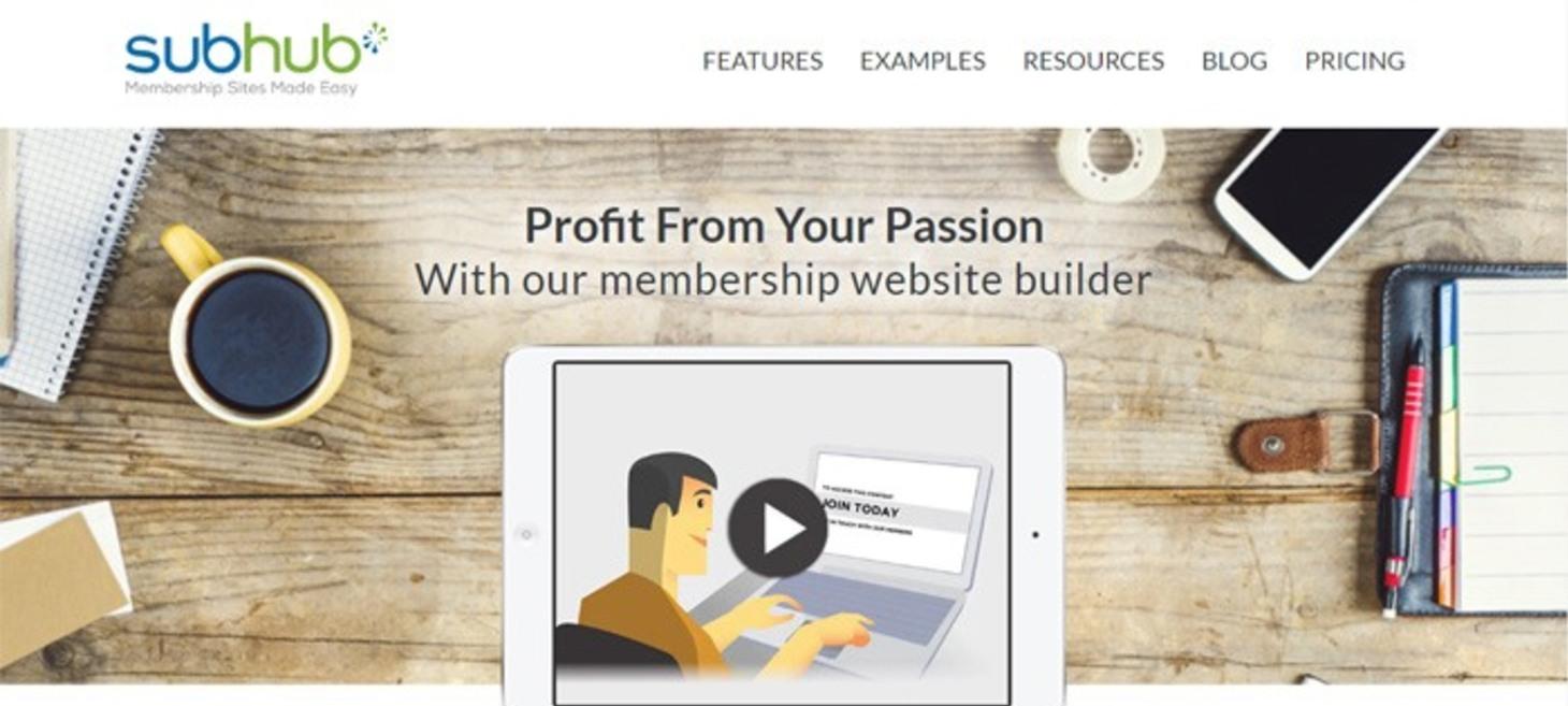SubHub | Membership Website Builder