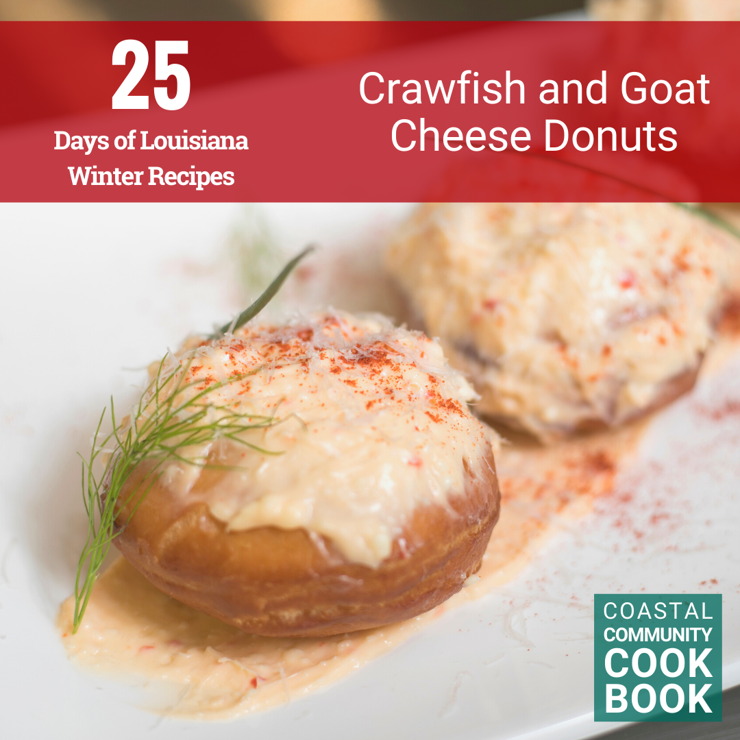 Nathan Richard's Crawfish and Goat Cheese Donuts Recipe