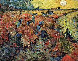 How VanGogh Inspired the Purple Salvia in a Late Summer Bouquet