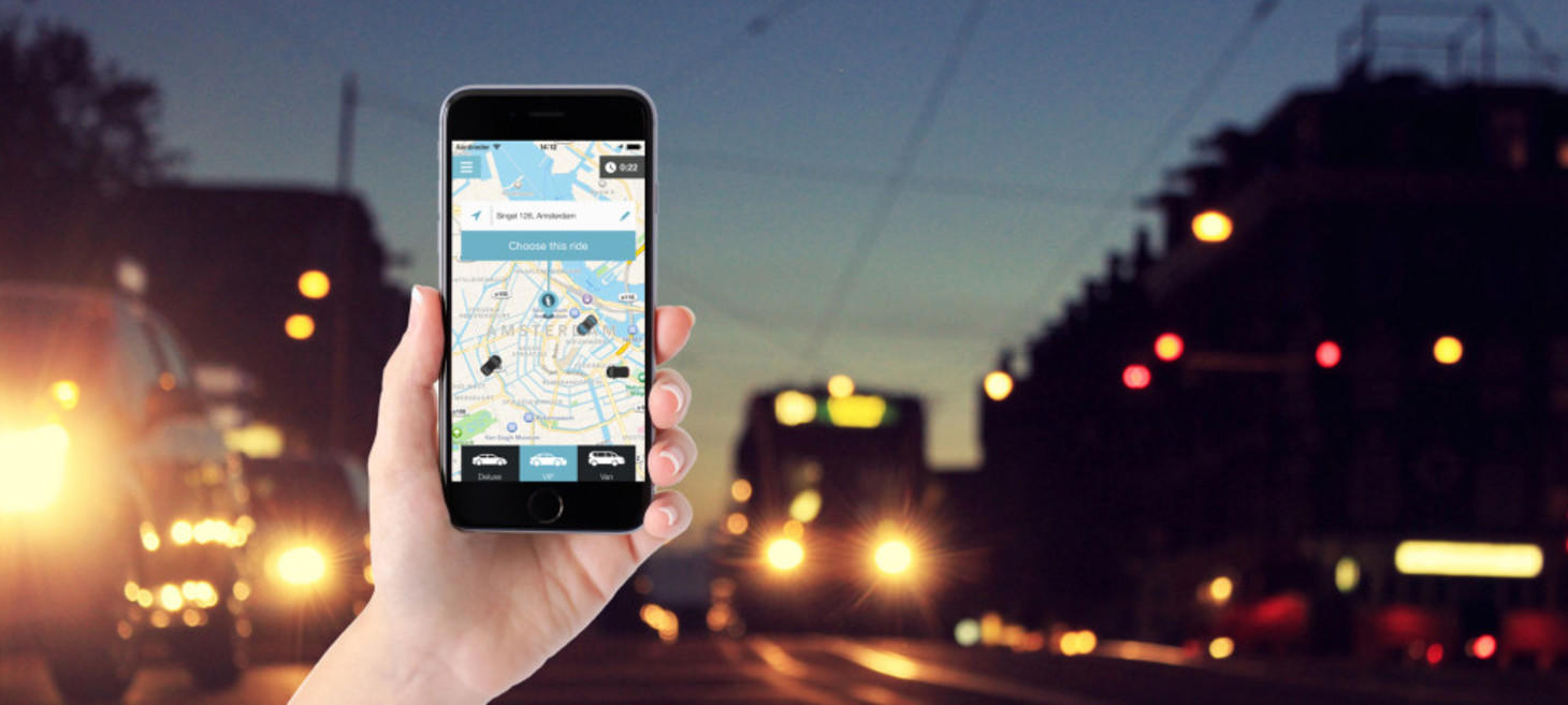 Amsterdamse taxichauffeur begint taxi-startup