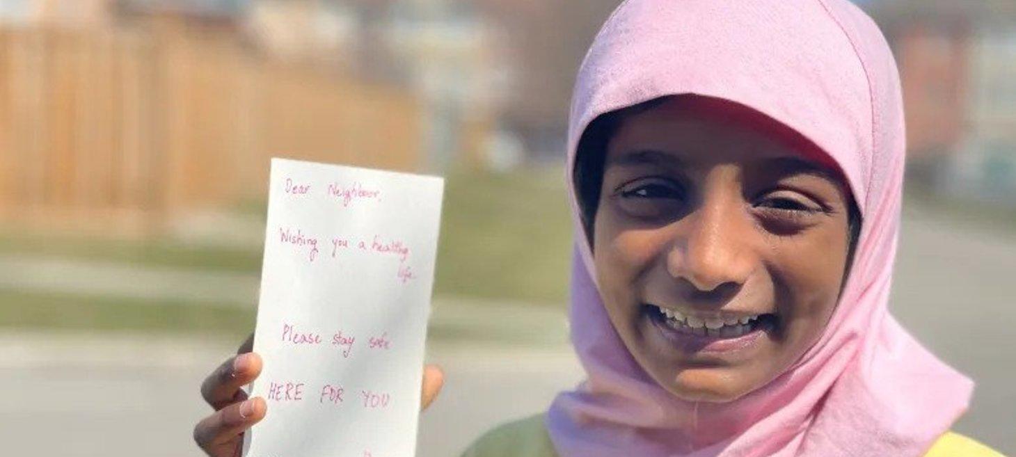Meet the 9-year-old girl whose simple act of kindness during COVID-19 spurred an army of volunteers | CBC News
