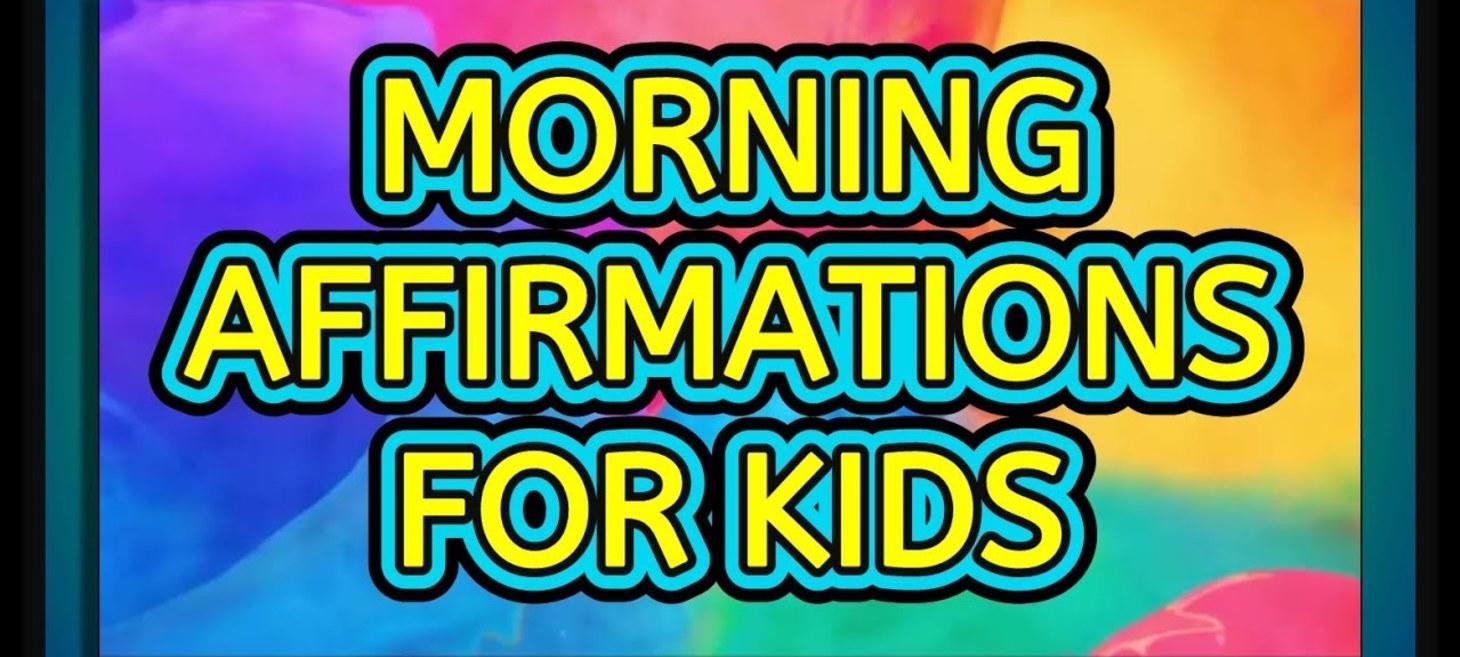 33 POSITIVE AFFIRMATIONS FOR KIDS SELF ESTEEM | SandZ Affirmations - YouTube