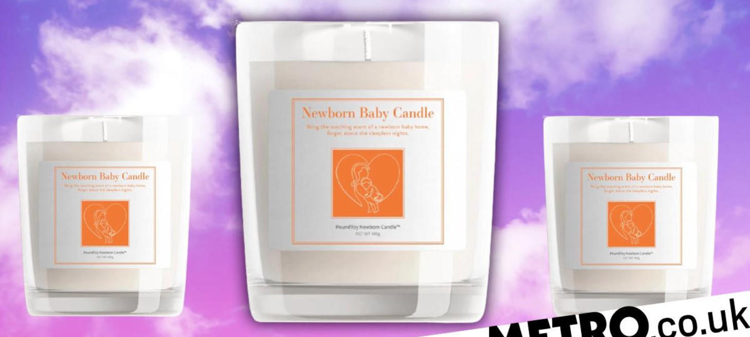 You can now buy a candle that smells like a 'newborn baby'