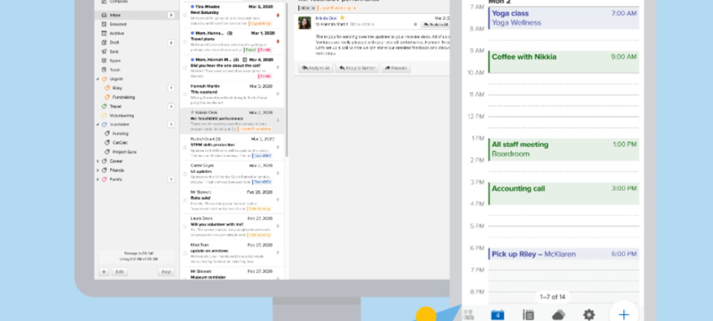 My email workflow in Fastmail