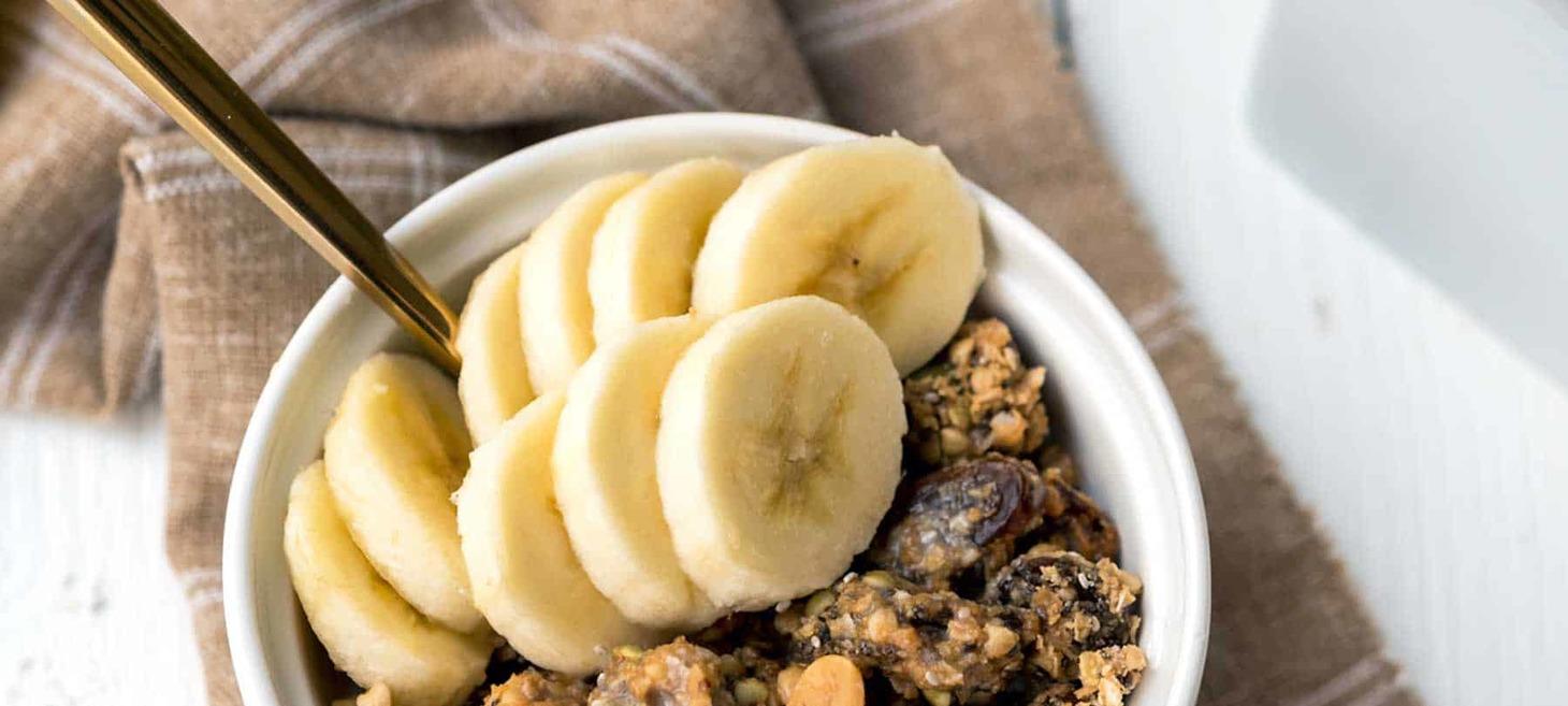 PB&J Buckwheat Granola - #VYAPantryChallenge - Vegan Yack Attack