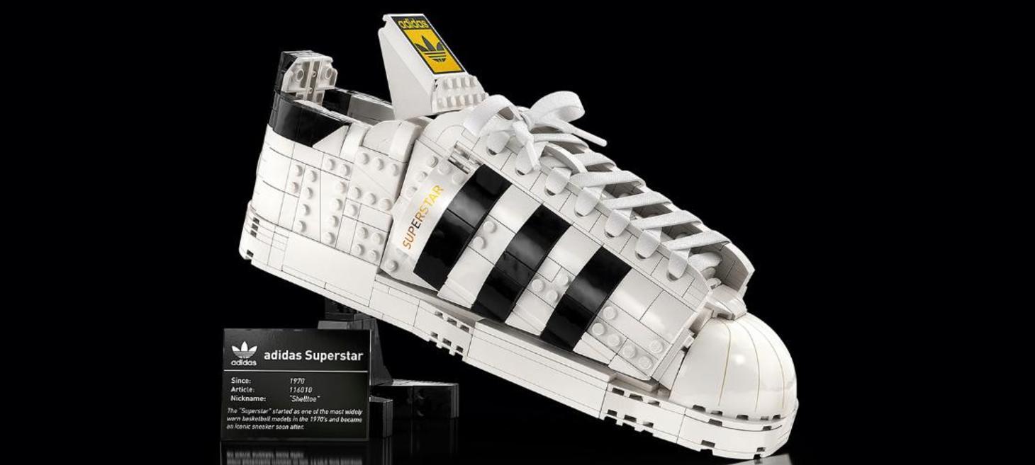 Lego has created an Adidas sneaker, complete with laces and a shoebox - CNN Style