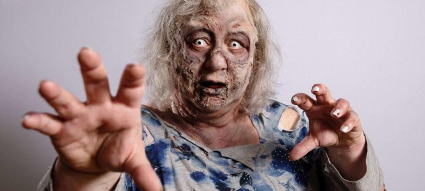 Jackie Weaver gets zombie makeover for new 'Working Dead' video hotline