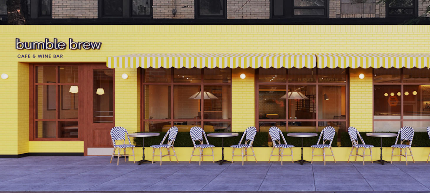 Bumble Brew is a new restaurant from the Bumble dating app