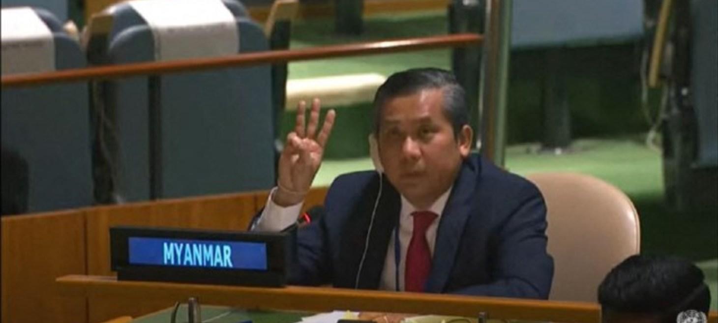 Two charged with Myanmar’s UN envoy death plot