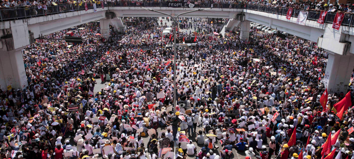 Campaign Links Myanmar’s 8888 Uprising With 2021 Anti-Regime Movement