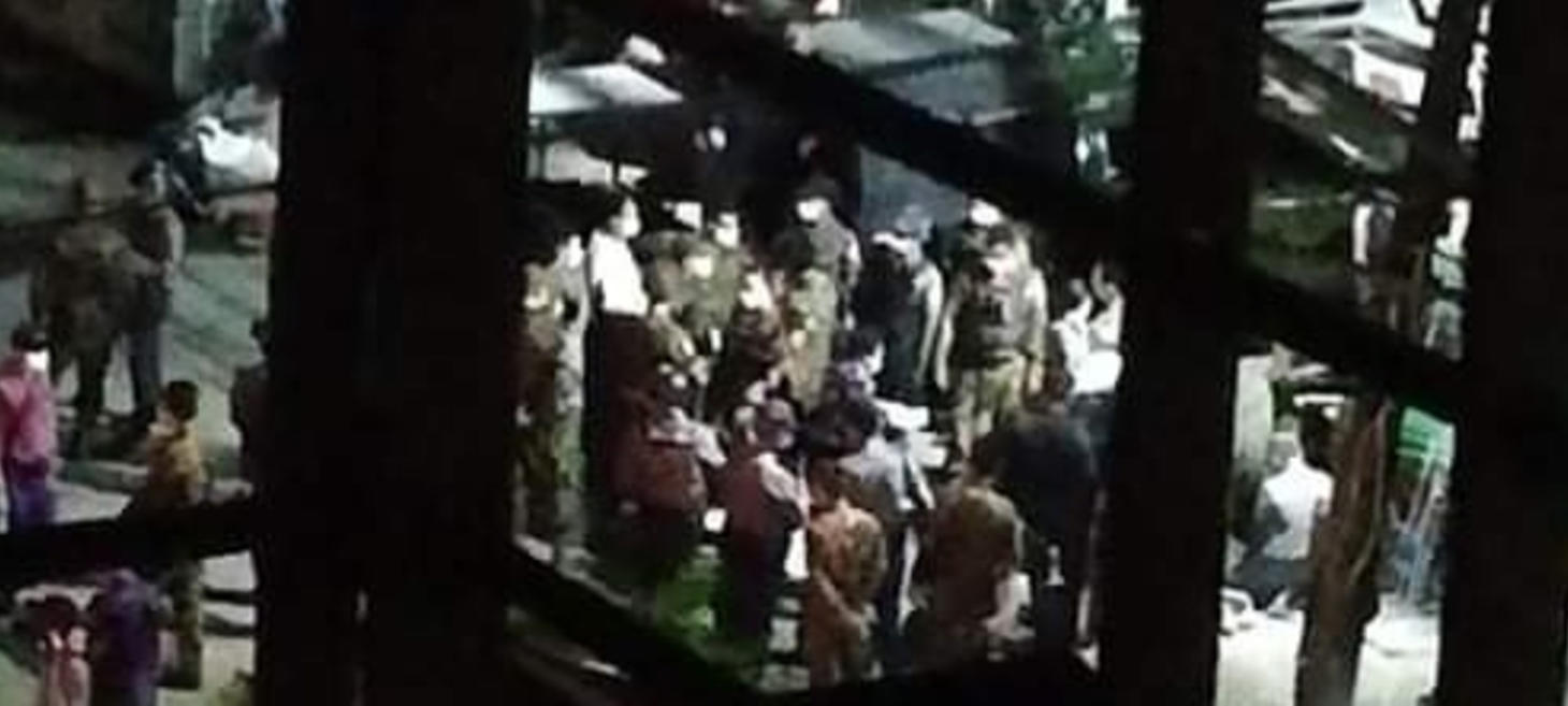 Myanmar Regime Troops Detain Youths and Loot Shops in Night Raids