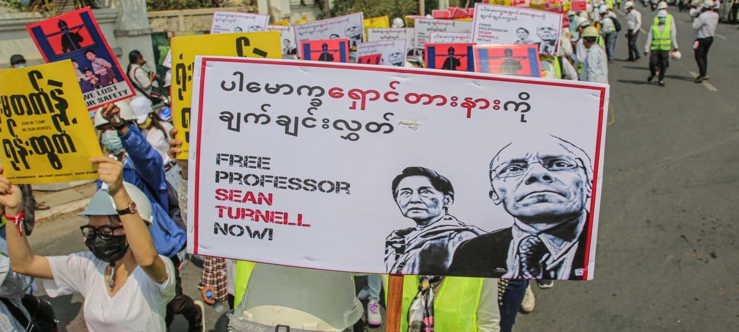 Fate of detained Australian economist Sean Turnell may be tied to Aung Sung Suu Kyi