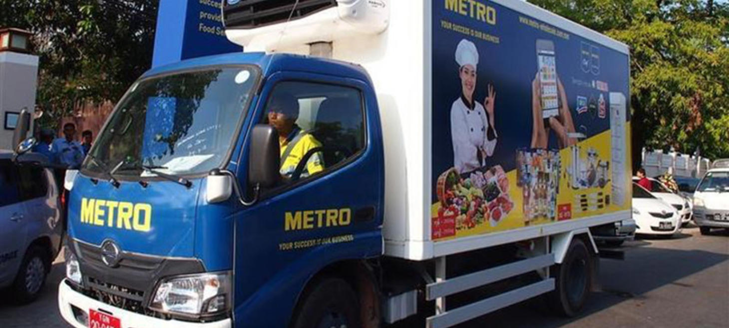 So long, Metro! Supplier of tasty things to quit Myanmar.