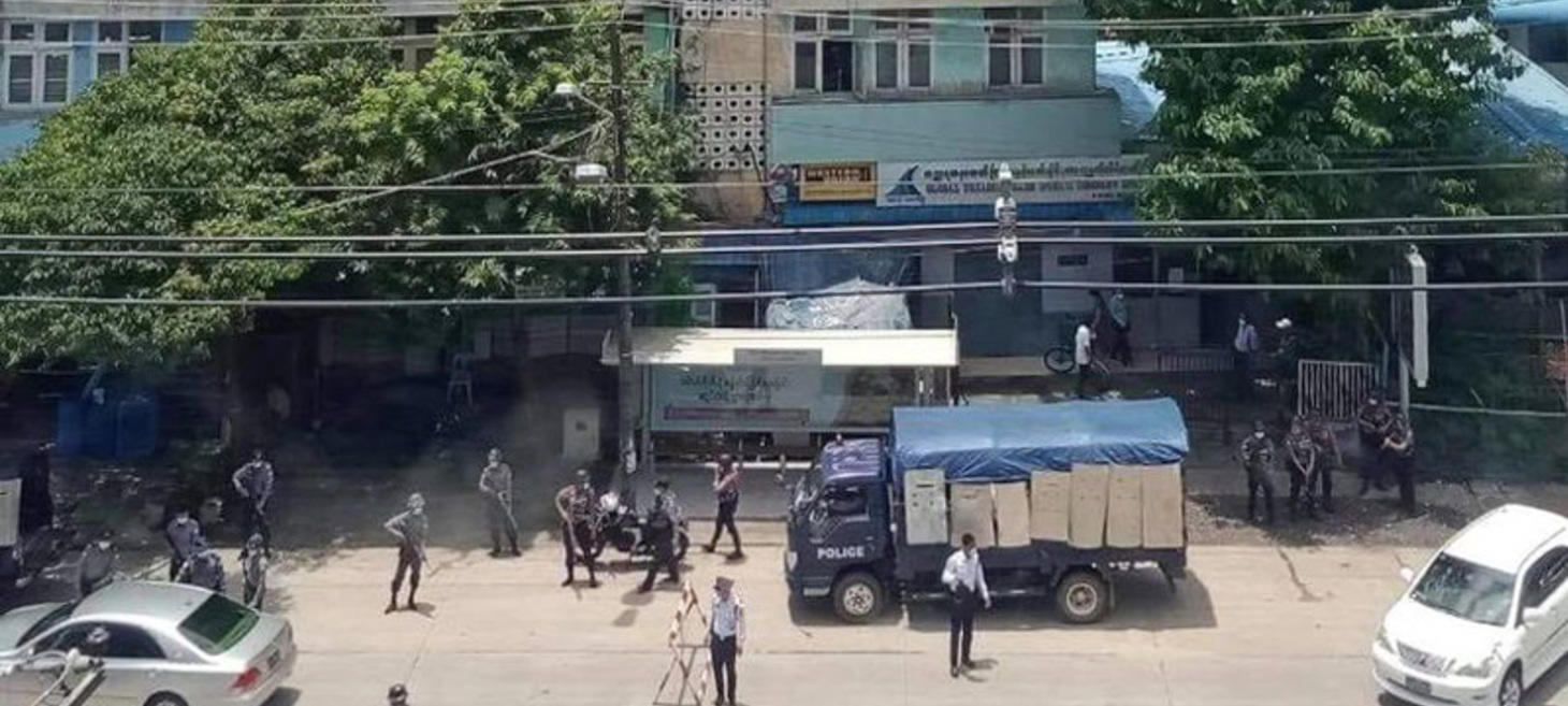 Gunmen Steal More Than $60,000 From Bank in Myanmar’s Yangon