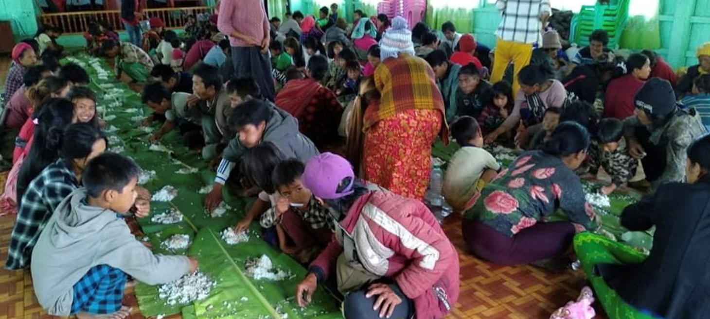 Myanmar Junta Forces Desecrate Churches and Destroy Refugee Food Stocks