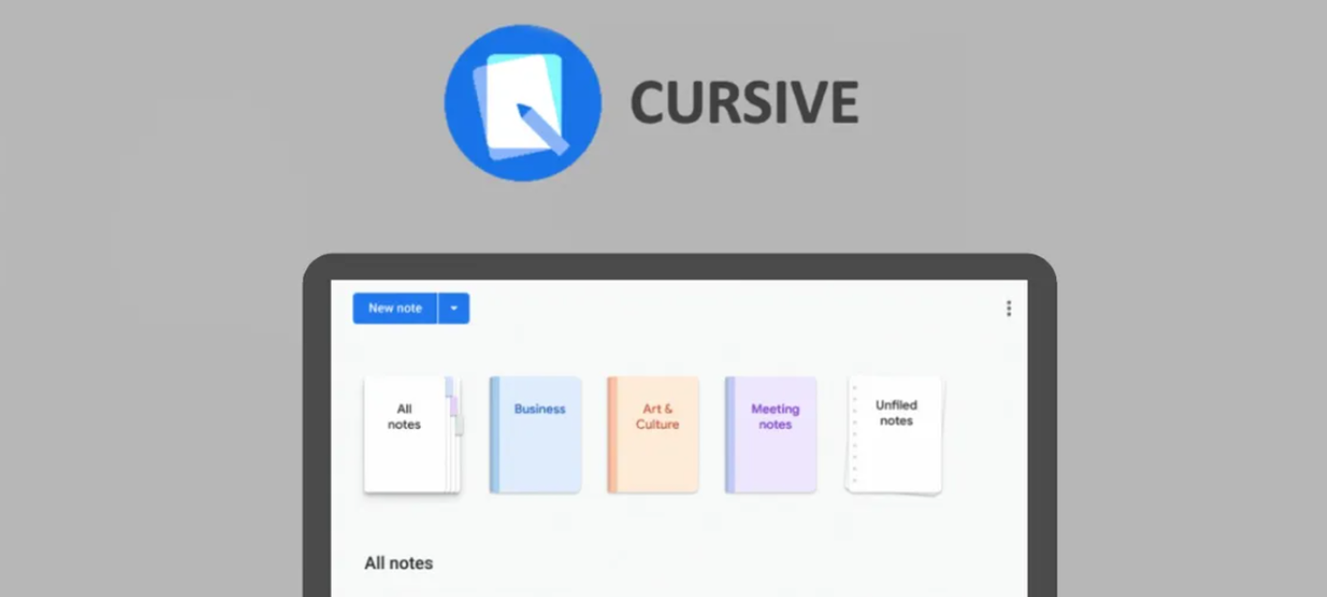 Cursive – a handwritten notes app is Google’s Chromebook-exclusive competitor to OneNote