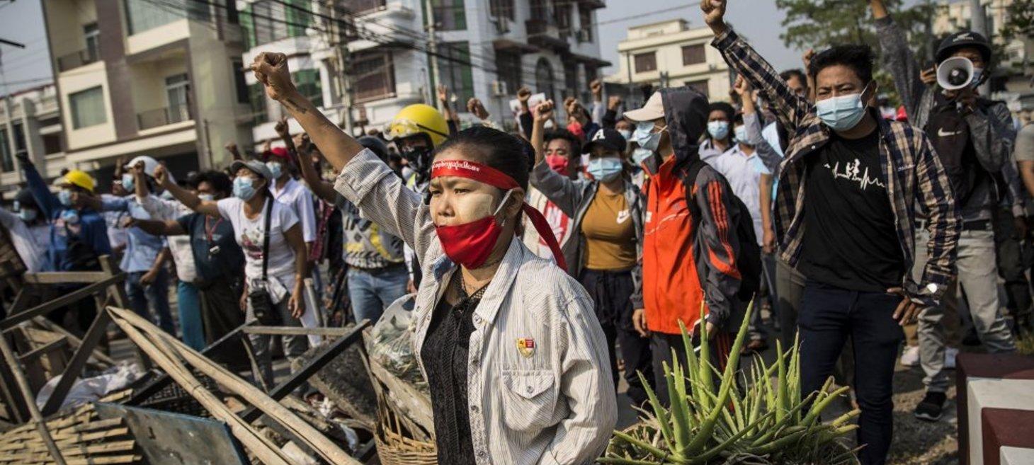 Myanmar leads global plunge in digital freedom after military coup, report says
