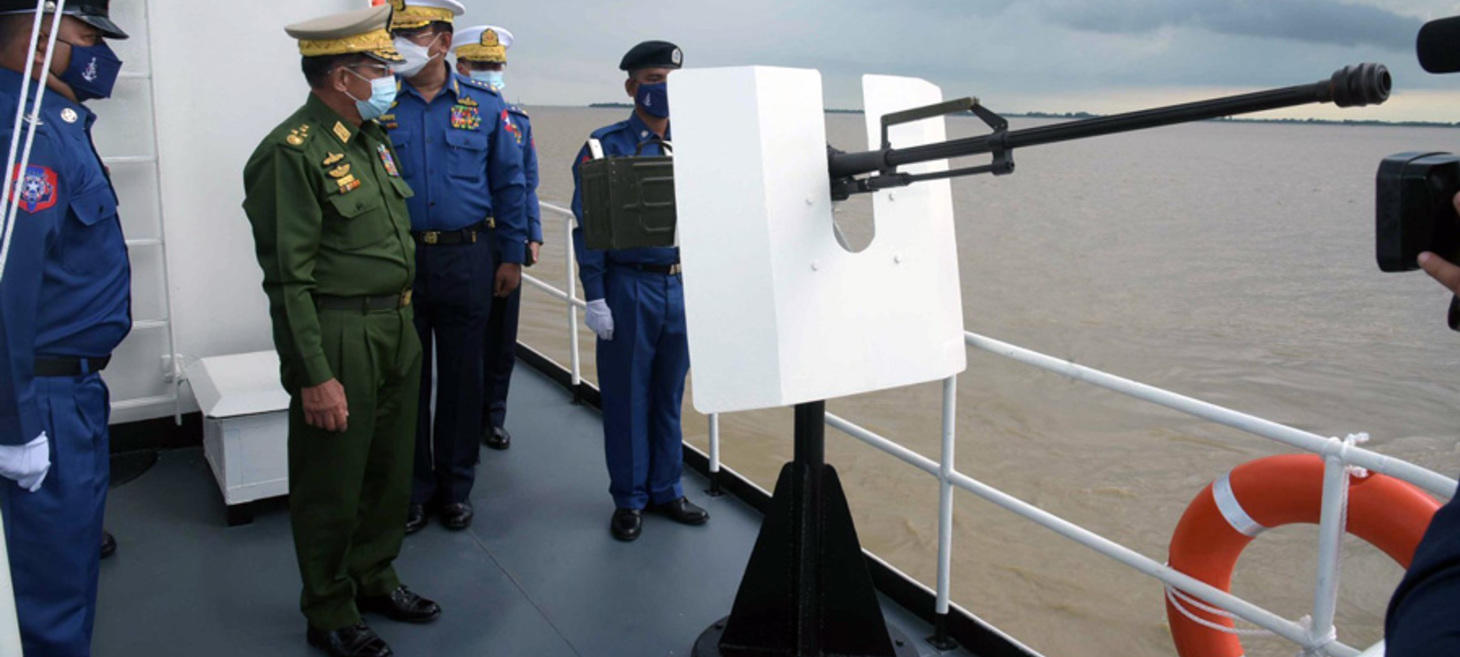 Myanmar Junta Launches New Coastguard