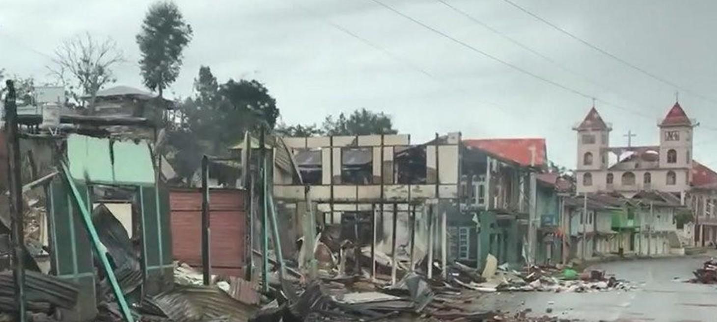 Myanmar army troops shoot, injure civilian bringing food to relative in Thantlang