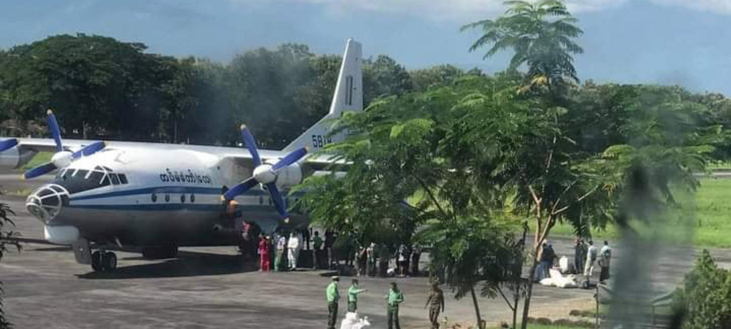 Myanmar Military Evacuates Officers’ Families From Conflict-Hit Northern Township