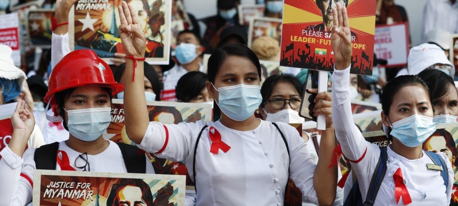 MYANMAR Military junta condemns recognition of shadow government