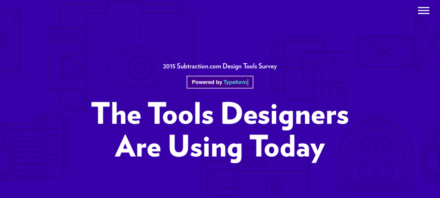 2015 Subtraction.com Design Tools Survey | The Tools Designers Are Using Today