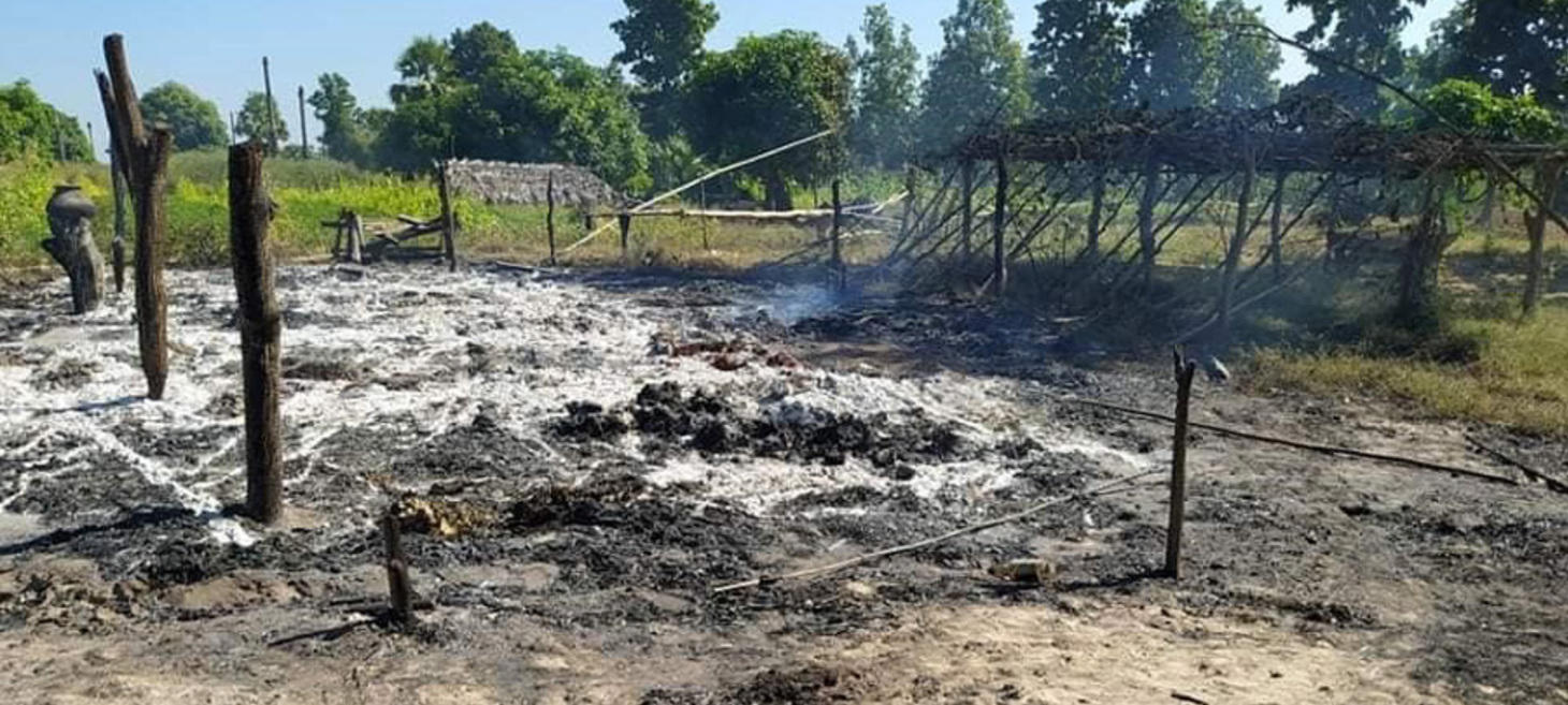Scores of Villagers Flee Junta Airstrikes in Upper Myanmar