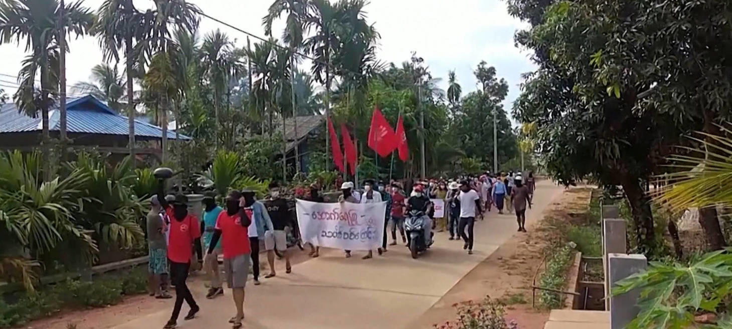 Burmese Military Helicopters Attack Villagers in Region Where Resistance to Coup Remains Strong