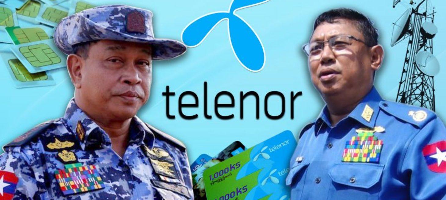 Myanmar Companies Linked to Regime Leaders Bid to Acquire Telenor