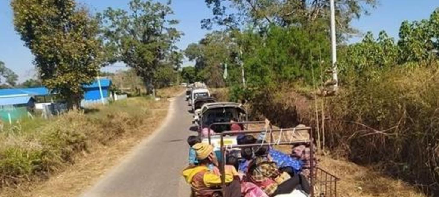 Junta Attacks Buses Carrying Loikaw IDPs