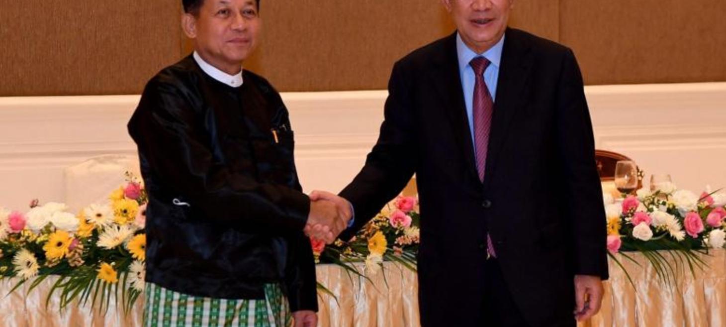 Hun Sen says his Myanmar trip managed to plant trees, not cut them down