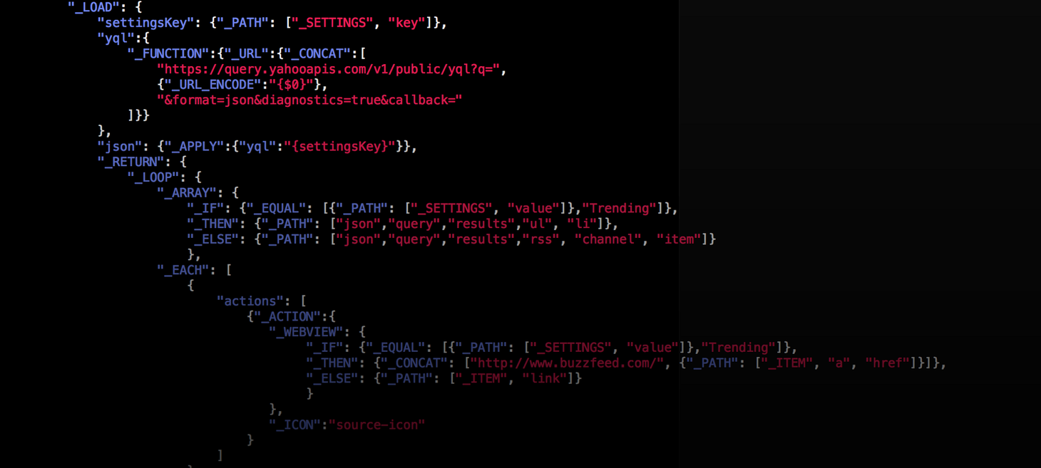How we turned JSON into a full programming language
