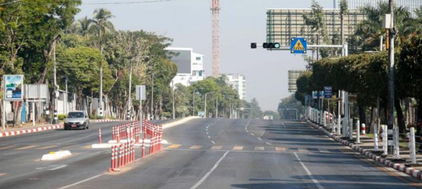 Myanmar shuts shop to defy junta on coup anniversary