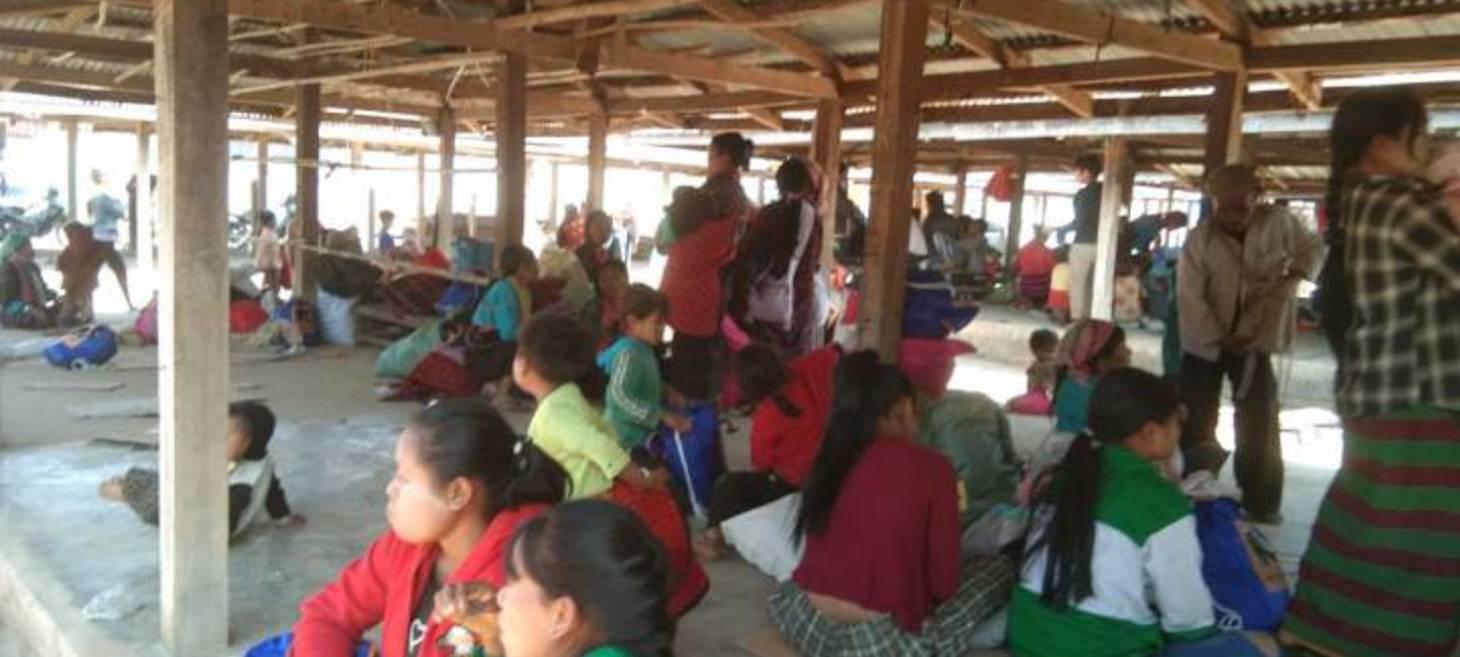 Northern Shan State Villagers Flee Regime Airstrikes