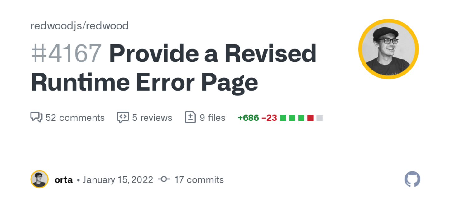 Redesigning Redwood’s Error Page