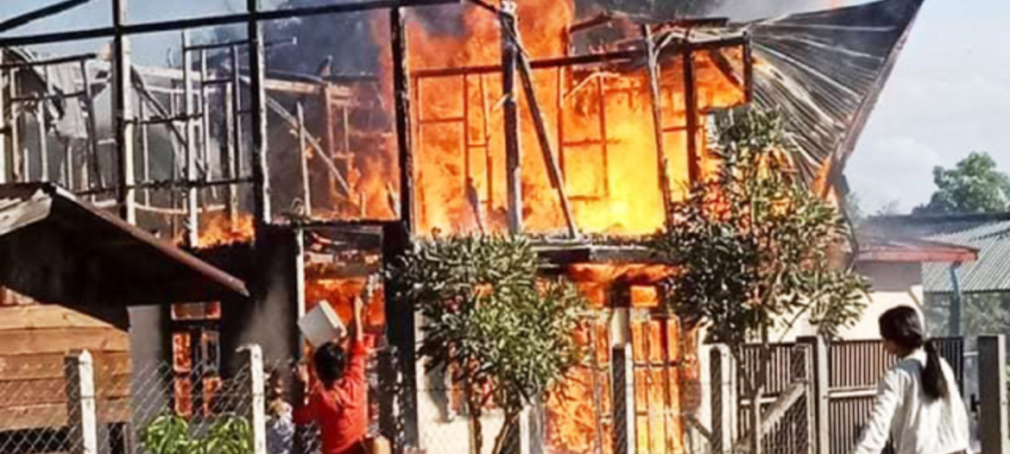 Myanmar: Residents Flee Heavy Fighting In Mobye Town, Shan State