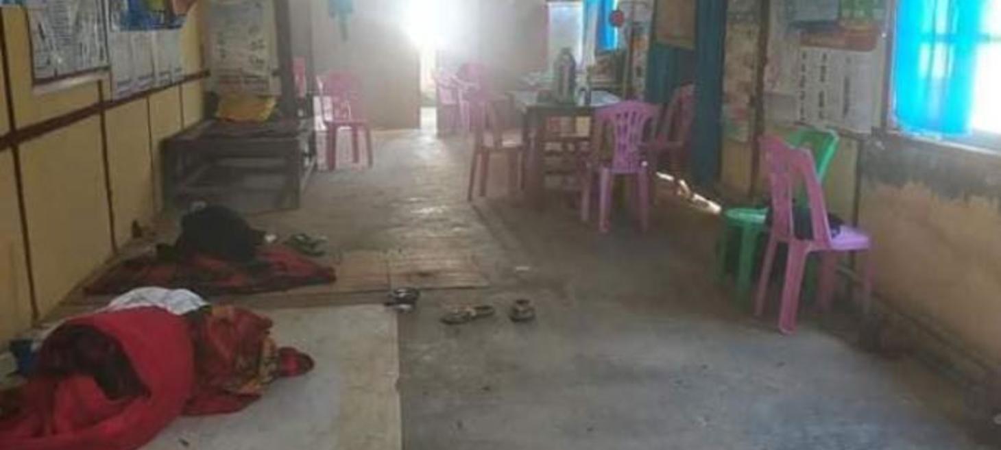 Myanmar junta troops burn medical equipment in Wanma Thu District Hospital